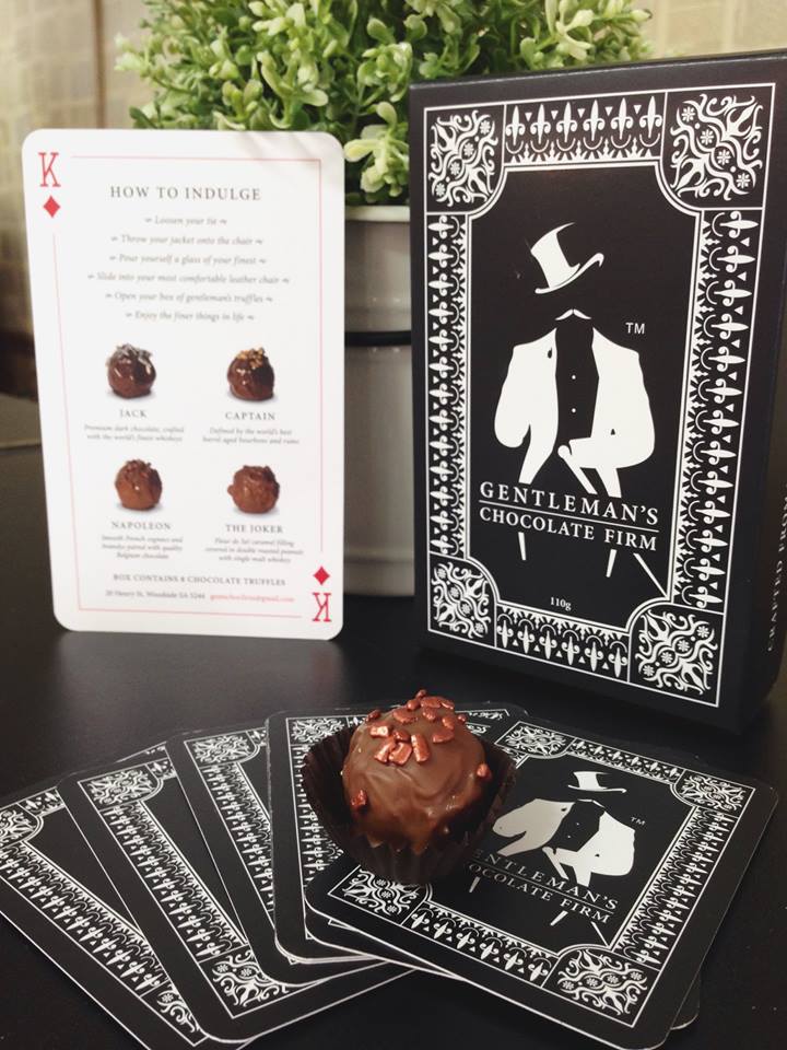 Gentleman's Chocolate Firm Whiskey Chocolates now in Store