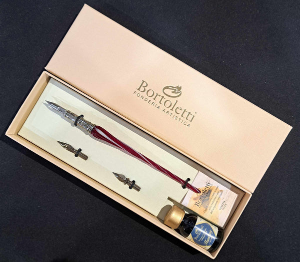 Bortoletti Twisted Glass Pen Set 03