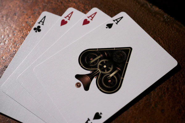 Steampunk Bicycle Playing Cards