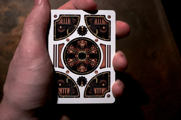 Steampunk Bicycle Playing Cards