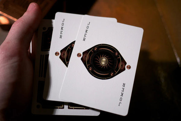 Steampunk Bicycle Playing Cards