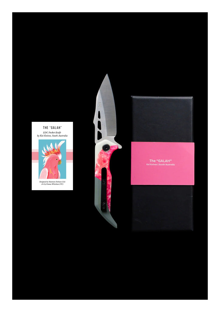 Koi Knives EDC Pocket Knife - Garry - The Galah
