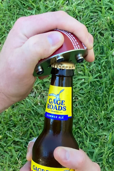 The Flipper Bottle Opener - Cricket Ball