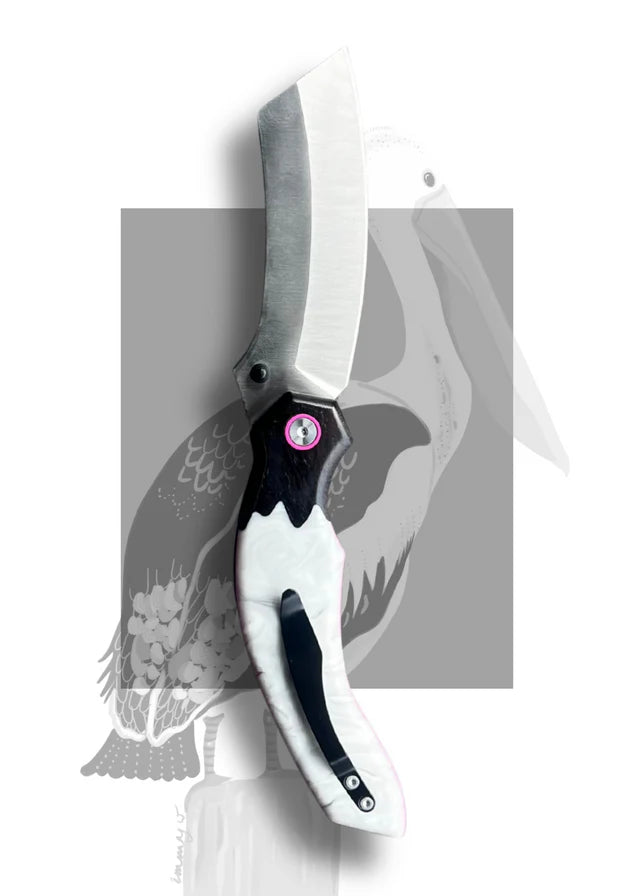 Koi Knives- EDC Pocket Knife - Mr. Percival - The Pelican