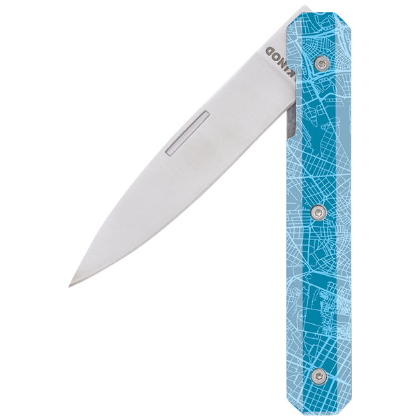 Akinod Folding Pairing Knife - Downtown Azure