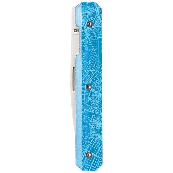 Akinod Folding Pairing Knife - Downtown Azure