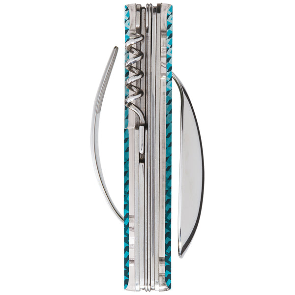 Akinod Reusable Multifunction Cutlery Set - Blue Mosaic