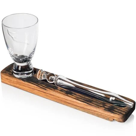 Angel's Share Glass & Whiskey Dropper Set - Thistle