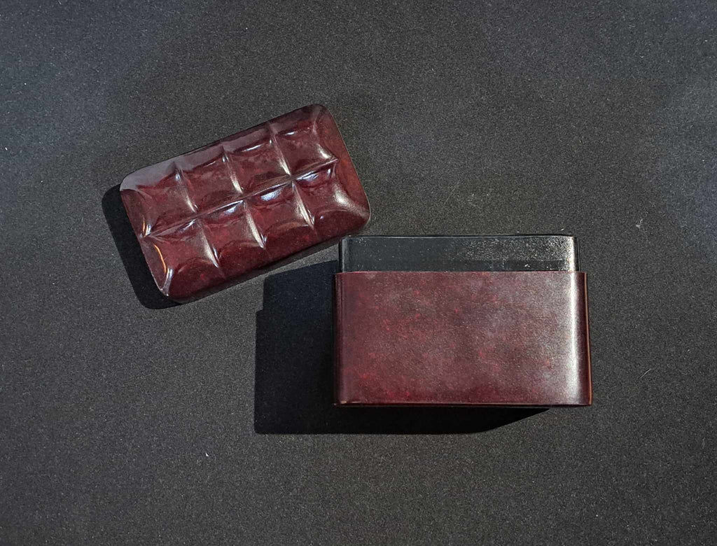 CAF Leather Playing Cards Box