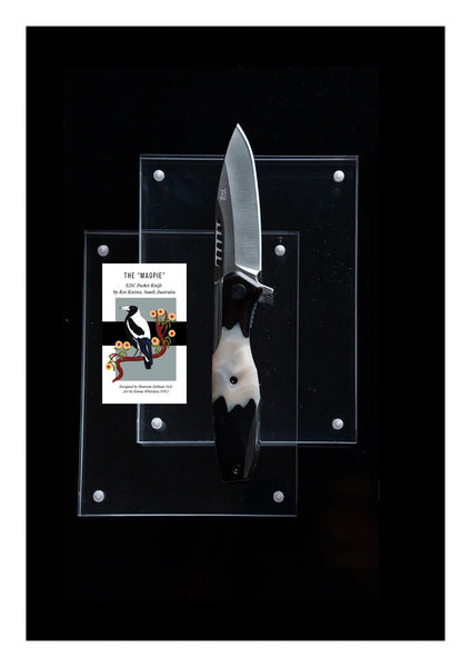 Koi Knives EDC Pocket Knife - Max the Magpie