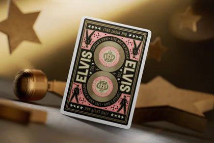 Elvis The King Playing Cards