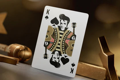 Elvis The King Playing Cards