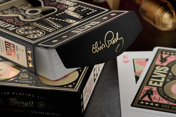Elvis The King Playing Cards