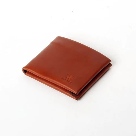 Stitchless Bifold Leather Wallet