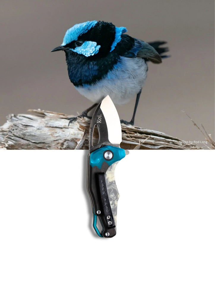 Koi Knives - EDC Pocket Knife - Bella - The Blue Wren