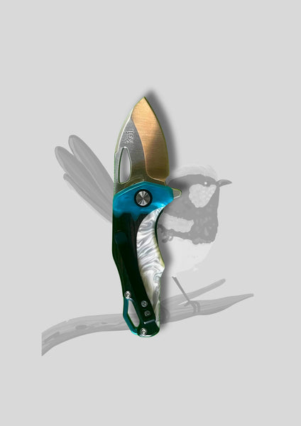 Koi Knives- EDC Pocket Knife - Bella - The Blue Wren