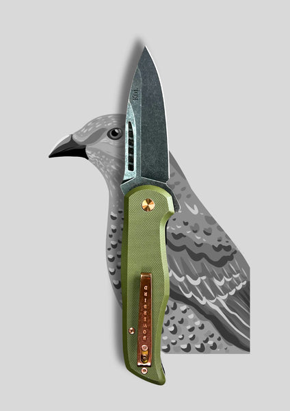 Koi Knives- EDC Pocket Knife - The Bowerbird - Female