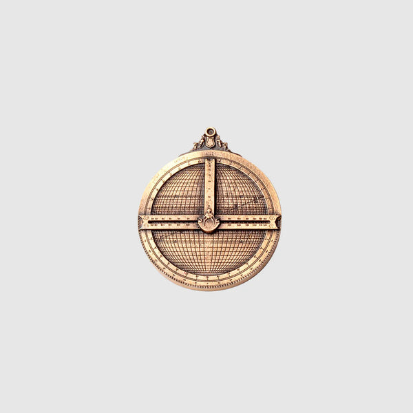 Hemisferium - Nautical Astrolabe Pin (Brass) - H107