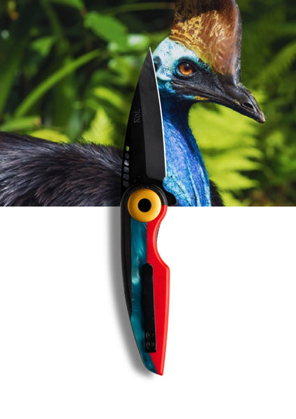 Koi Knives - EDC Pocket Knife - Colin - The Cassowary