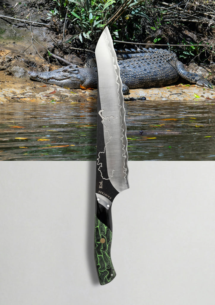 Koi Knives - Daintree River - Serrated Knife