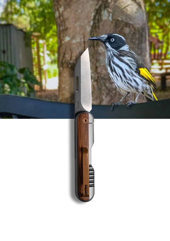 Koi Knives - EDC Pocket Knife - Harry The Honey Eater AKA The Gentleman's Knife