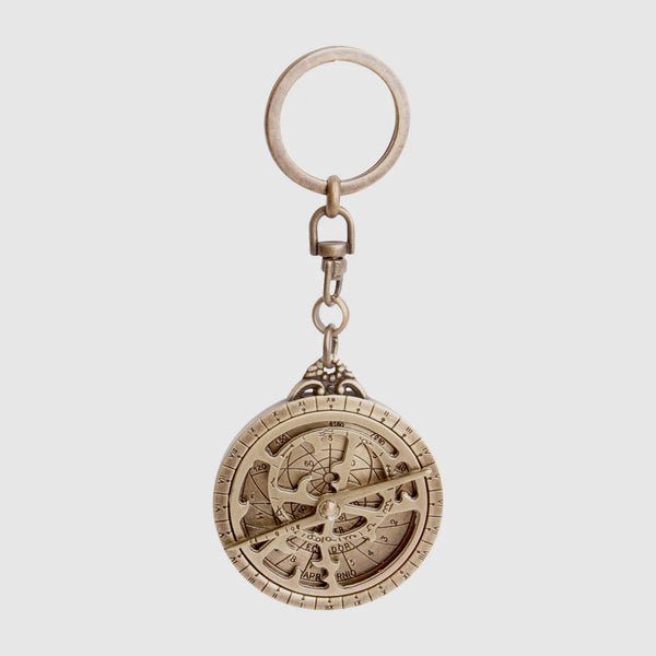 Miniature Astrolabe Key Ring