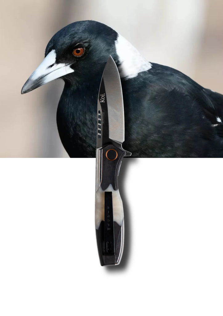 Koi Knives - EDC Pocket Knife - Max - The Magpie