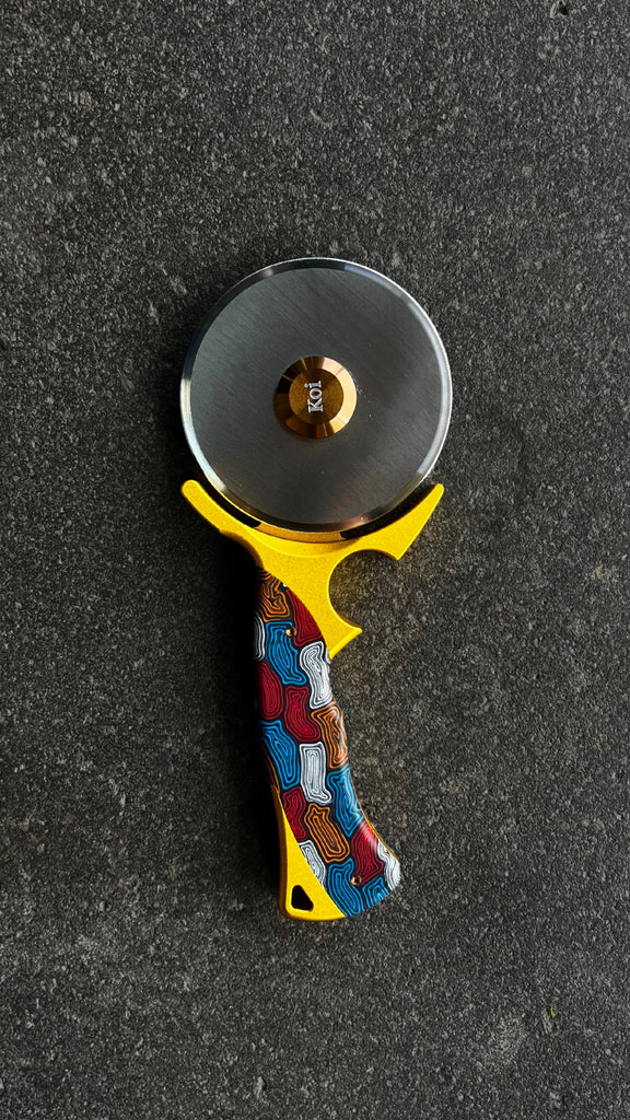 Koi Knives - Australian Pizza Cutter - Multi