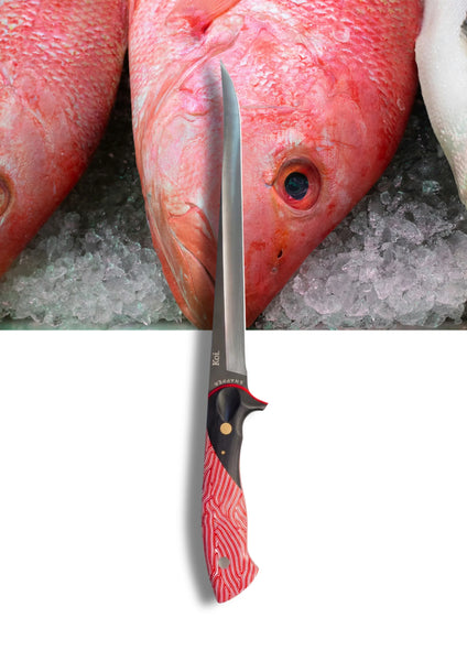 Koi Knives - Filleting - Red Snapper