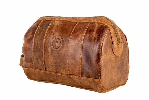 Indepal Watson Leather Toiletry Bag