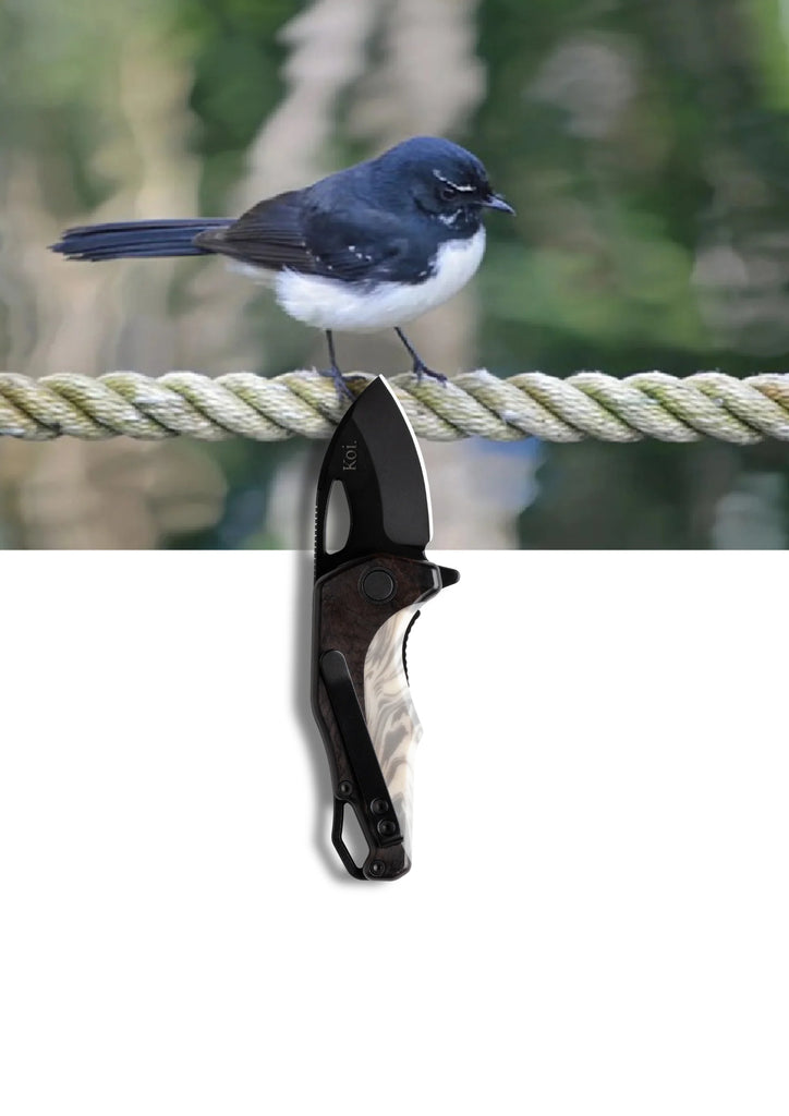 Koi Knives - EDC Pocket Knife - Willy - The Willy Wagtail