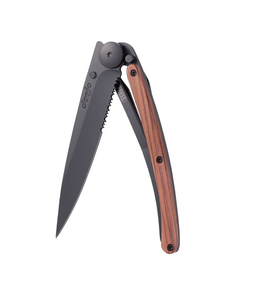 Deejo Knife Black Coralwood 37g