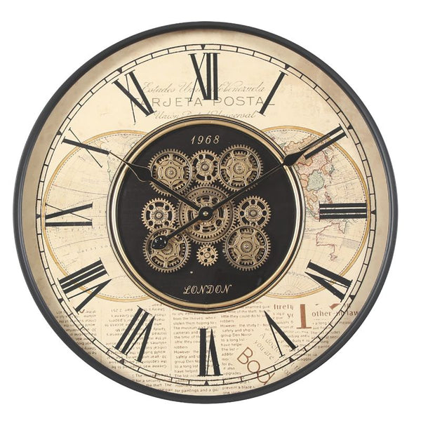 Clock - Round 1968 London MGWC - D60cm TQ-E188