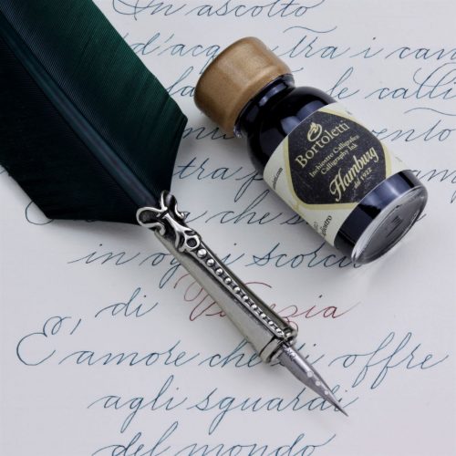 Bortoletti Classic Feather Pen Set 83 - Green