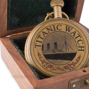 Pocket Watch Titanic Ship
