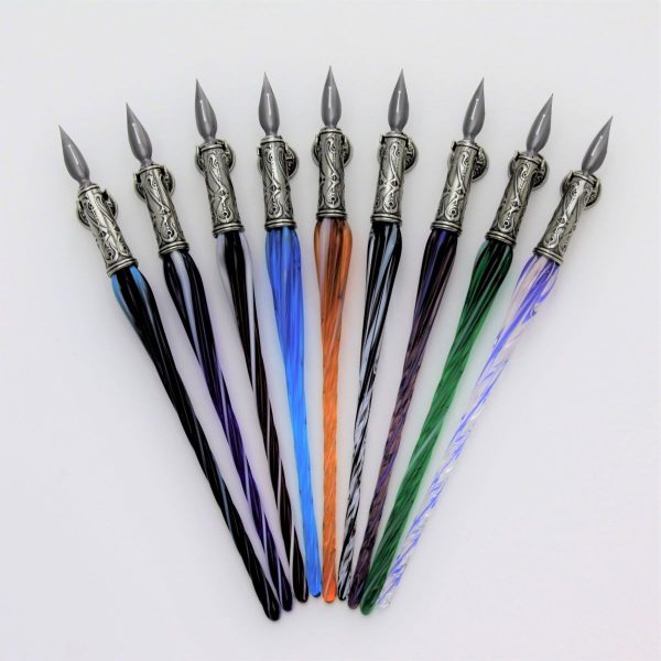 Bortoletti Twisted Glass Pen Set 03