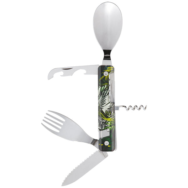 Akinod Reusable Multifunctional Cutlery Set - Jungle