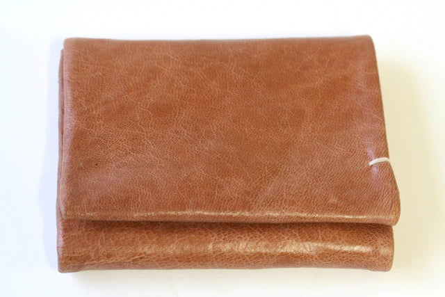 Fold Leather Wallet - Antique Tan
