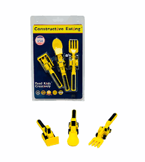 Construction Tools Cutlery Set - Constructive Eating