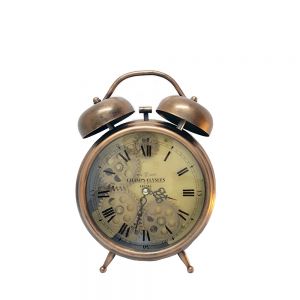 Clock -Newton Bell Bedside - Copper